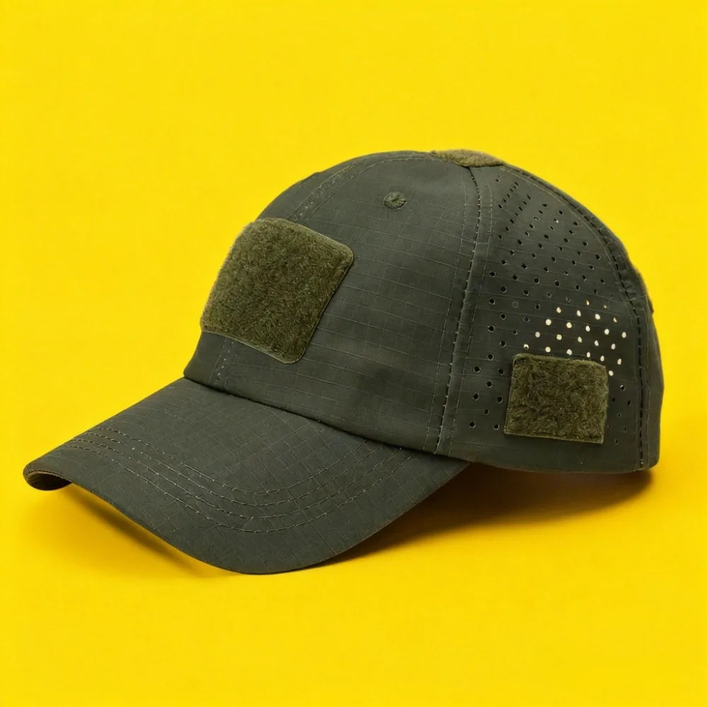 Casquette de baseball camouflage respirante, chapeau de protection solaire pour sports de plein air, chasse, randonnée, camping, pêche