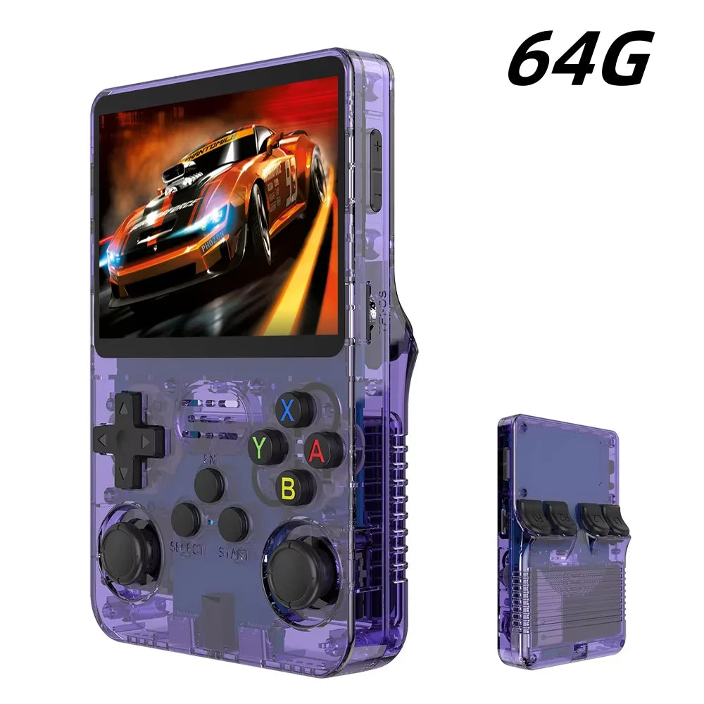 Console de jeu rétro portable — 3,5 pouces IPS, 15000+ jeux, système Linux, lecteur de poche, cadeau