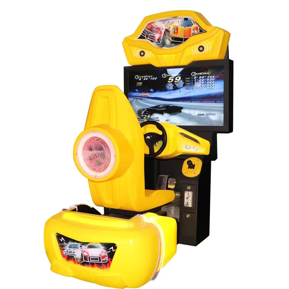 Jeux de Conduite Arcade à Pièces pour Enfants — Voitures de Course, Vidéo Cool