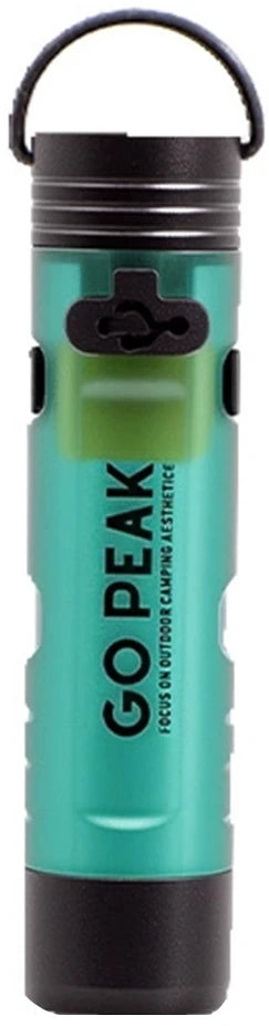 GOPEAK poche Mini lampe de poche extérieure clé pince capuchon ambiant Led longue Endurance secours en cas de catastrophe d'urgence 5050 petite lumière