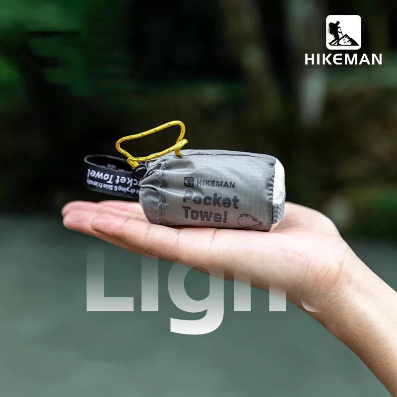 HIKEMAN – serviette d'extérieur à séchage rapide, Portable, pour Camping, randonnée, sport, salle de sport