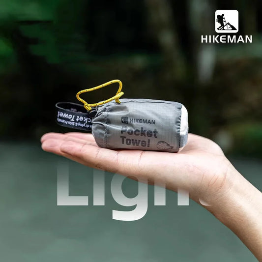 HIKEMAN – serviette d'extérieur à séchage rapide, Portable, pour Camping, randonnée, sport, salle de sport