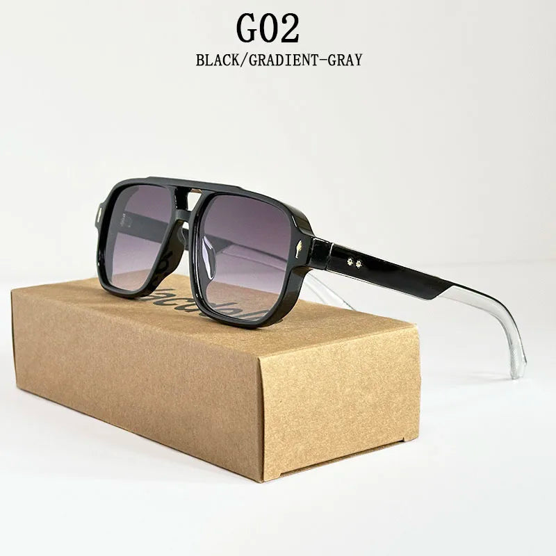 Men's vintage fashionable sunglasses, dropshipping, 2025