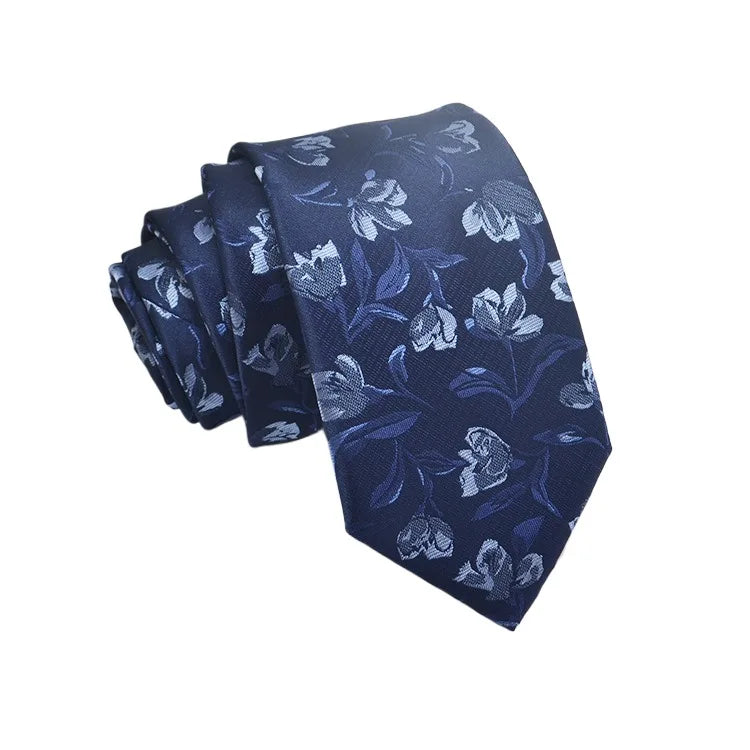 35 Styles Men's Jacquard Silk Ties Floral Dot 8 cm Necktie Accessories Daily Use Shirt Suit Tie Wedding Party Gifts Tie