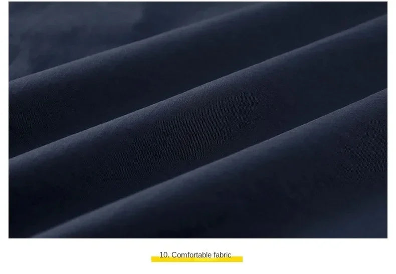 Chaqueta de senderismo para hombre, abrigo térmico, cálido, informal, metropolitano, glaMan, ropa térmica de lujo, talla grande, moda, invierno