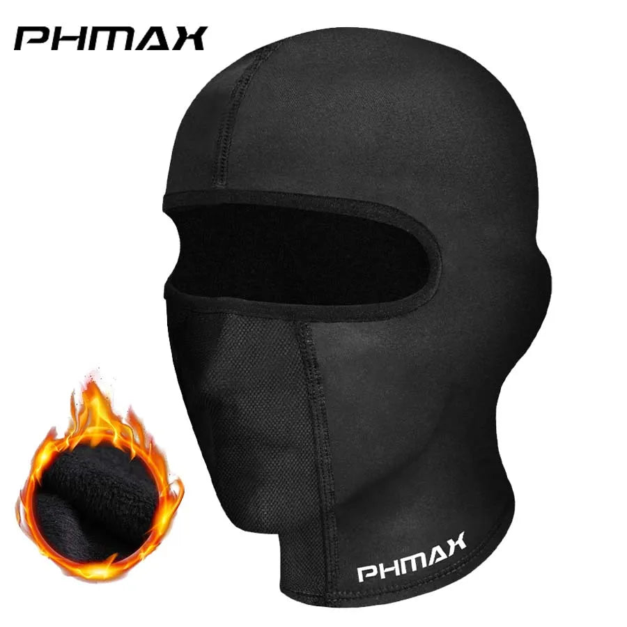 PHMAX Mascarilla de montar para motocicleta, protección contra el viento y el calor, transpirable, máscara facial completa, pasamontañas, sombrero, bufanda, gorra, moto, motociclista, gorra de viento