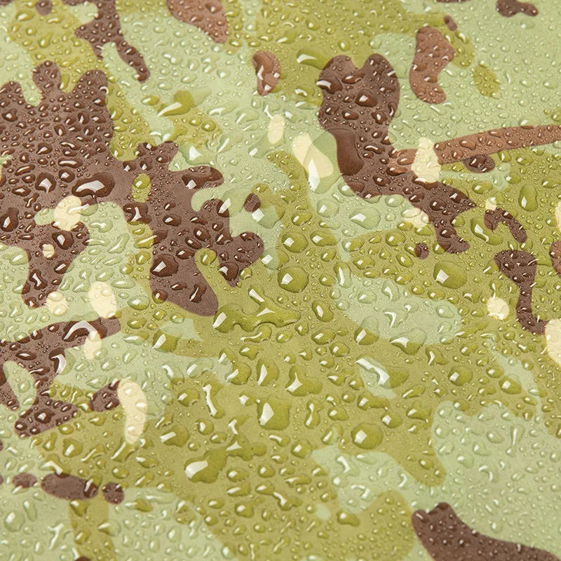 Poncho de Camouflage respirant pour l'extérieur, imperméable tactique de Jungle, observation des oiseaux, randonnée, chasse, combinaison Ghillie, équipement de pluie de voyage
