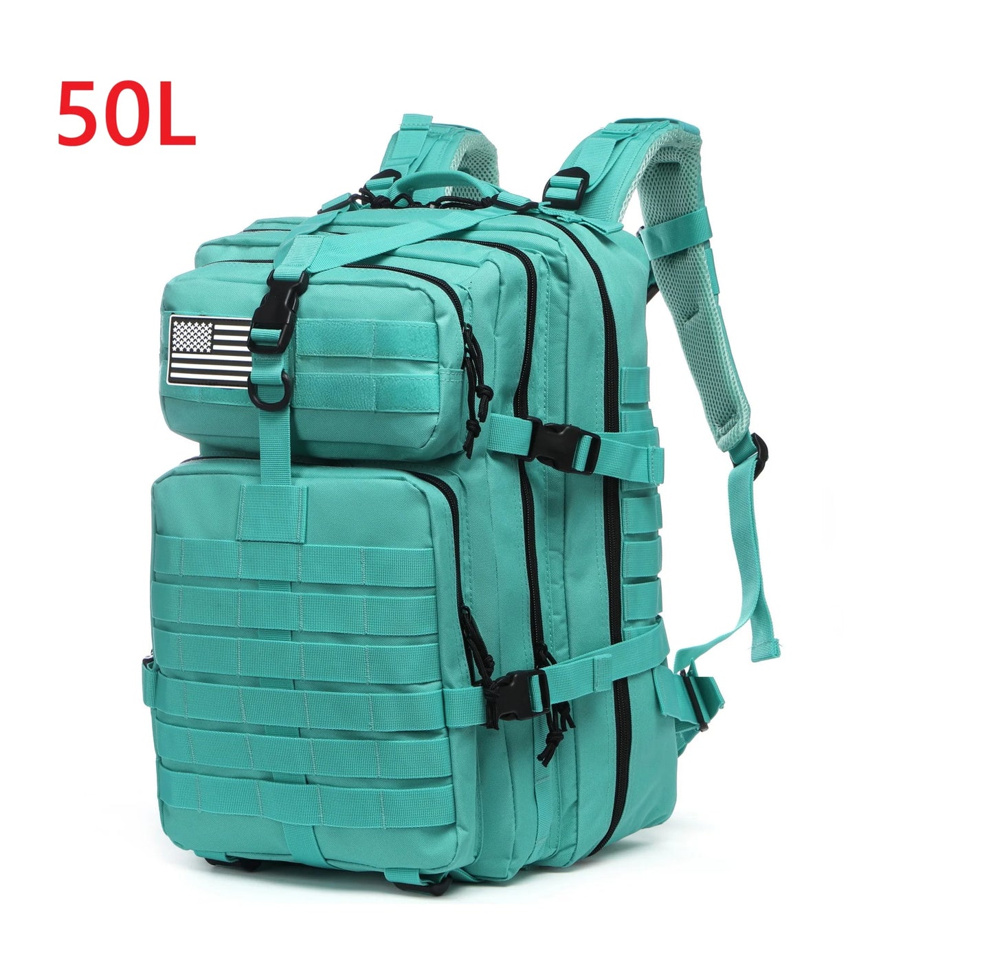25L/50L robuste en Nylon imperméable à l'eau tactique sport Trekking pêche chasse Camping randonnée sac à dos sacs à dos en plein air
