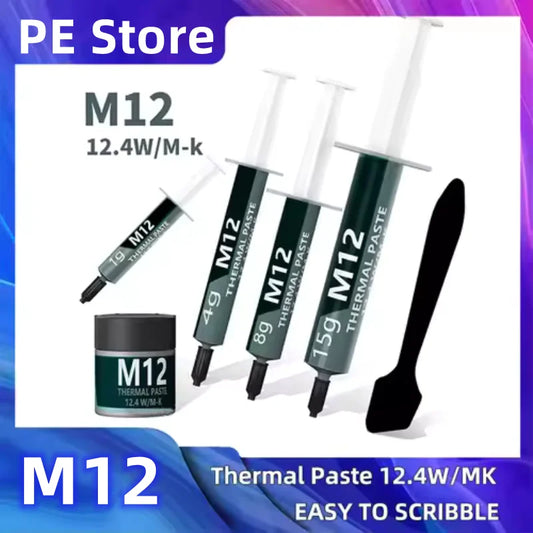 Pasta térmica EP Performance pasta conductora térmica 12.4 W/MK 1/4/8/15/30g para juegos de PC PS5 refrigeración de CPU y GPU
