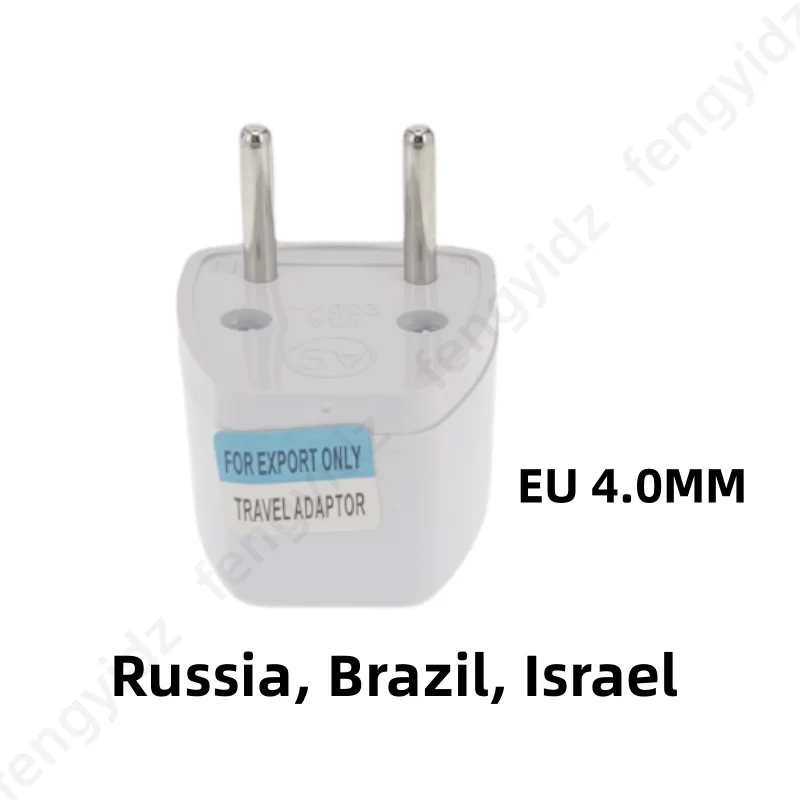 Adaptador de enchufe de EE. UU. a UE Corea KR Euro Europeo a América China Canadá Reino Unido AU Adaptador de viaje universal Convertidor de CA Adaptador de corriente