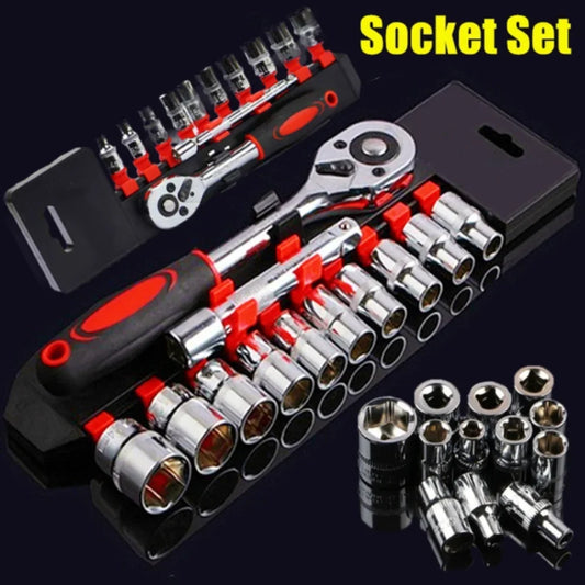 12-piece Socket Wrench Set Motorcycle Bicycle Repair Tool Hardware Car Boat Auto Repair Tools Bike Multitool Bike Tool Kit