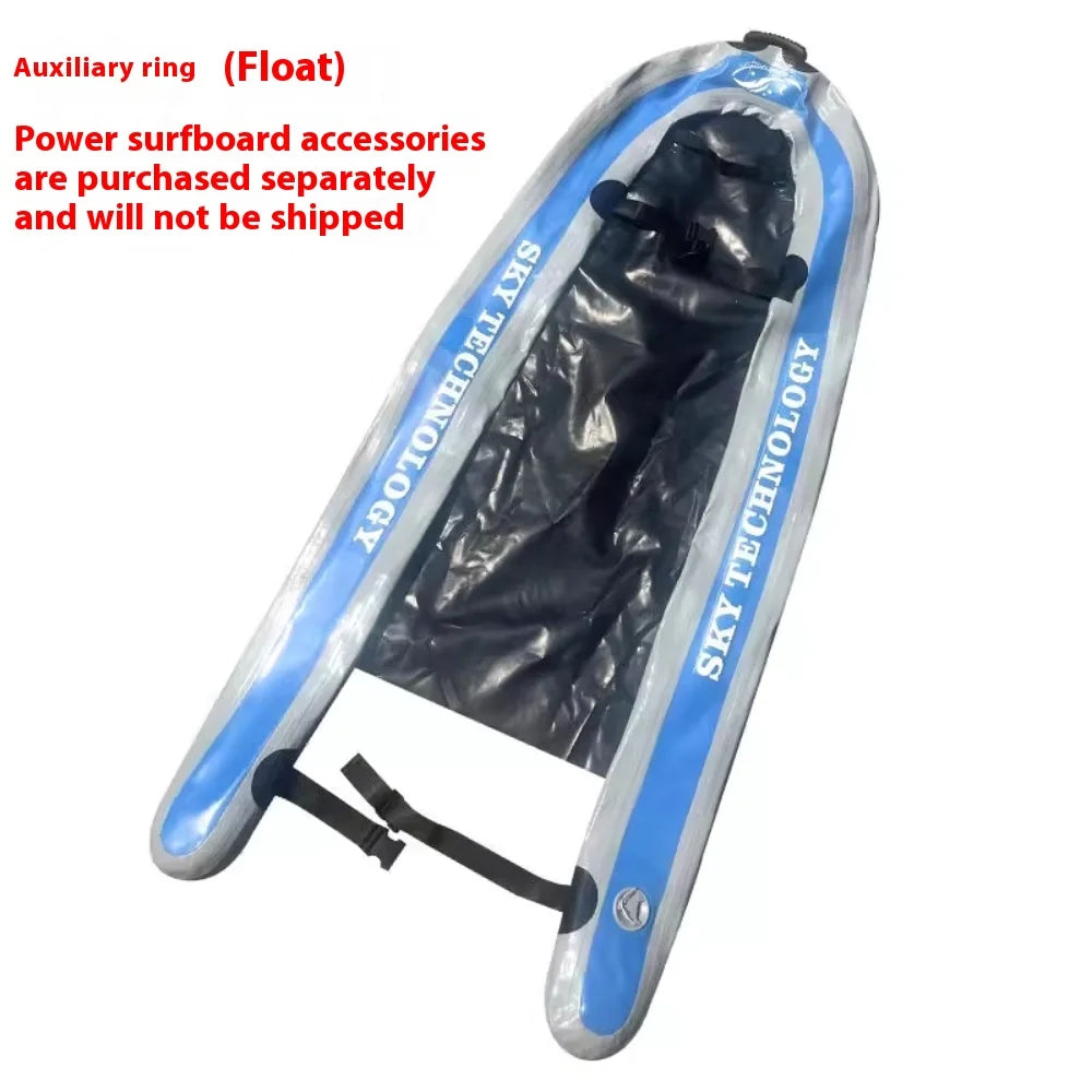 Tabla de surf eléctrica de fibra de carbono para adultos con propulsión a chorro, de alta velocidad de 10 kW, con 3 colas inteligentes