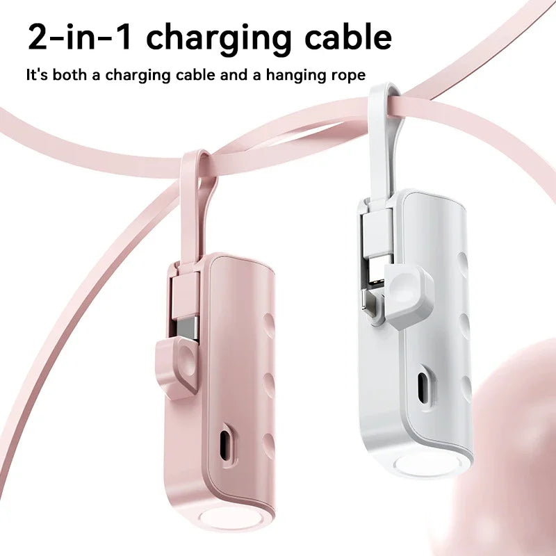 Batterie Externe Capsule 300000mAh — Charge Super Rapide, Portable, Tous Téléphones 2026