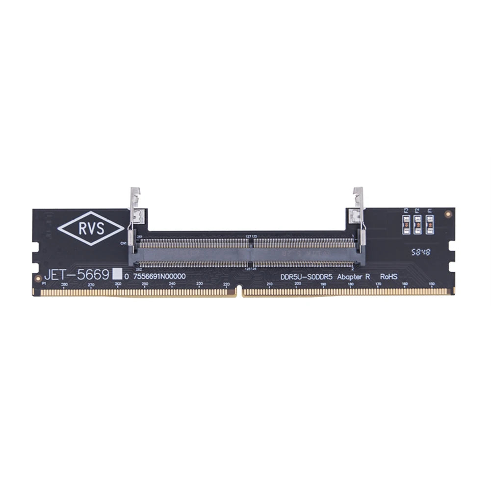Ordinateur portable vers ordinateur de bureau SO-DIMM vers PC carte DIMM DDR3 DDR4 DDR5 mémoire RAM adaptateur de mémoire ordinateur portable de jeu RAM connecteur carte mémoire bâton