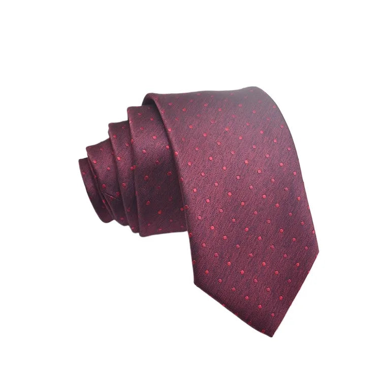 35 Styles Men's Jacquard Silk Ties Floral Dot 8 cm Necktie Accessories Daily Use Shirt Suit Tie Wedding Party Gifts Tie