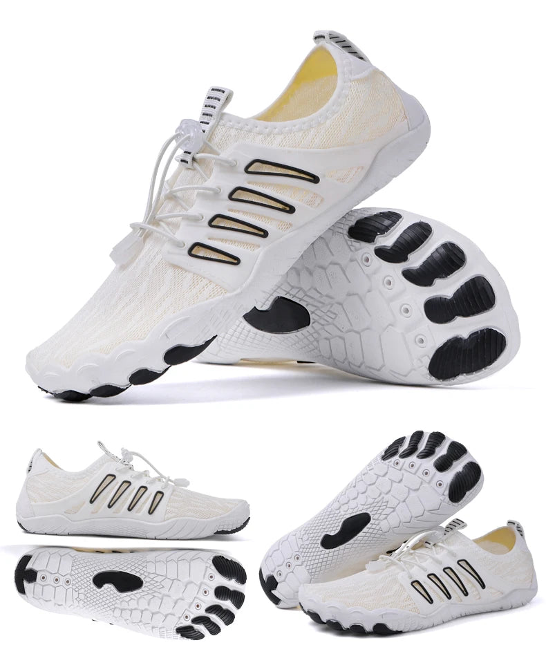 Chaussures d'eau de plage pour hommes et femmes, nu-pieds, natation dans la mer, sports aquatiques