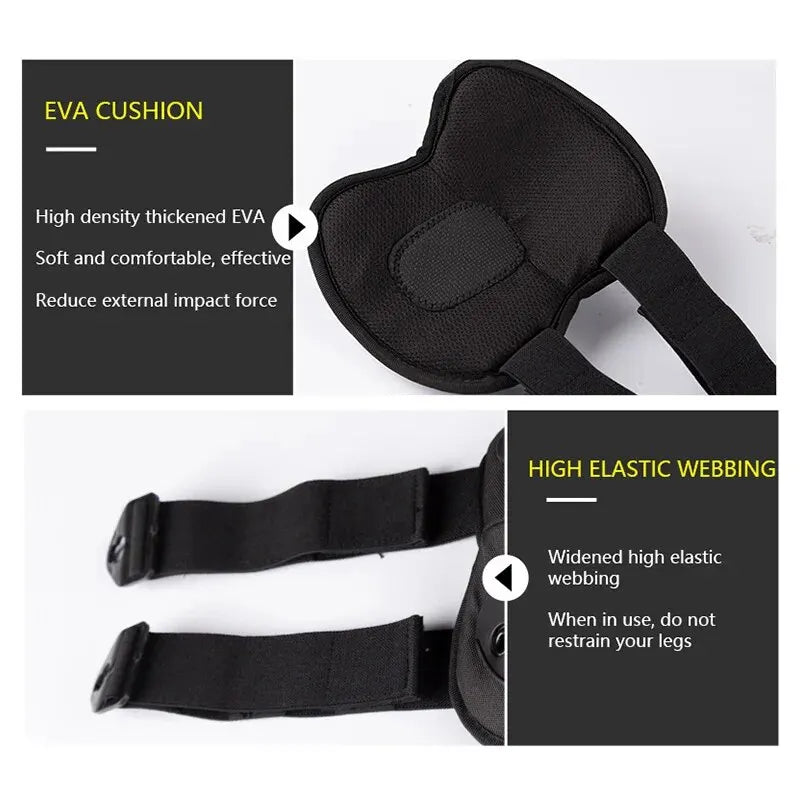 Équipement de protection extérieure DulProtective, genouillères et coudières, cyclisme en plein air, canadisme et randonnée, sports de protection, ensemble de 4