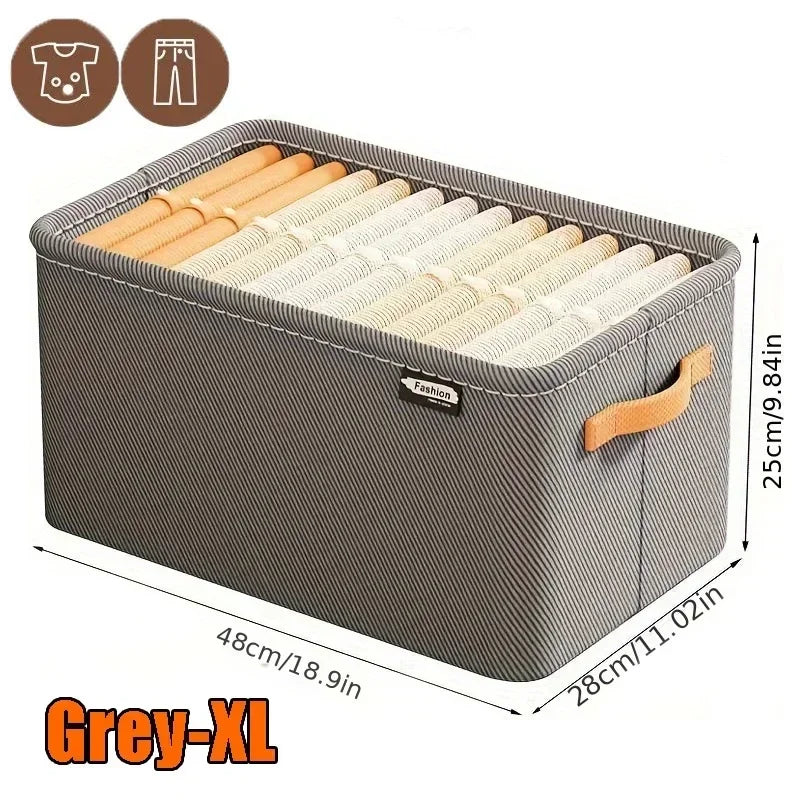 Wardrobe Storage Box for closet storage, underwear drawers, bedroom cabinet, socks, bra, pants organizer