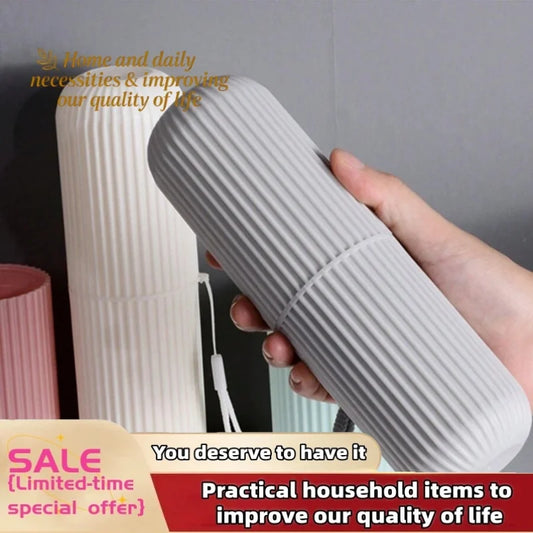 1/4 unidades Estuche de almacenamiento de viaje y camping, organizador de viaje para artículos de tocador, diseño nuevo, estuche protector para cepillo de dientes