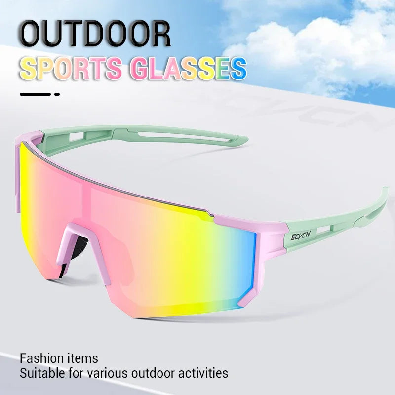 SCVCN nuevas gafas de sol de ciclismo al aire libre para hombres y mujeres, ciclismo de montaña, conducción, gafas deportivas, escalada, gafas protectoras para bicicleta, gafas UV400