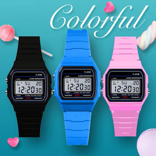Men's Luxury Analog Digital Military Army Sport LED Waterproof Wrist Kids Watch for Children Strap Alarm Women Clock