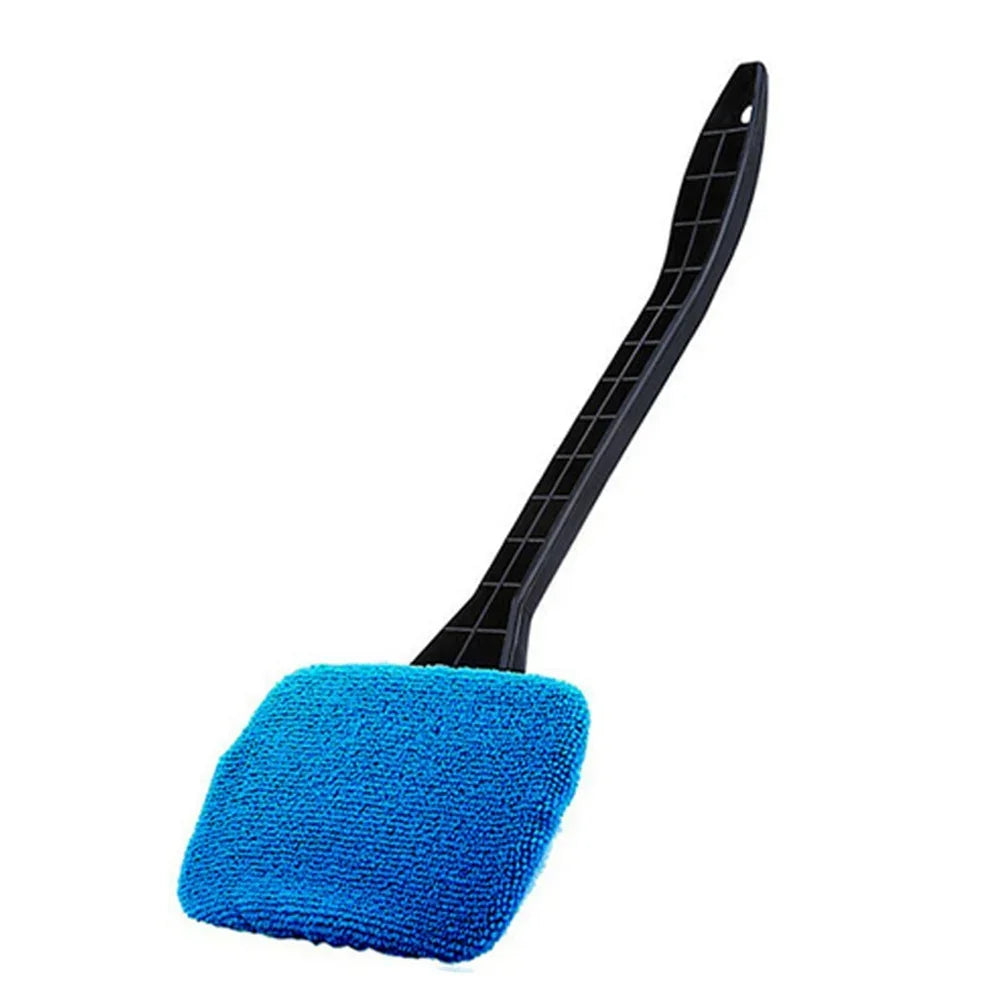 New Car Window Cleaning Brush Kit, Windshield Cleaning Tool, Interior Wiper with Long Handle, Car Accessories