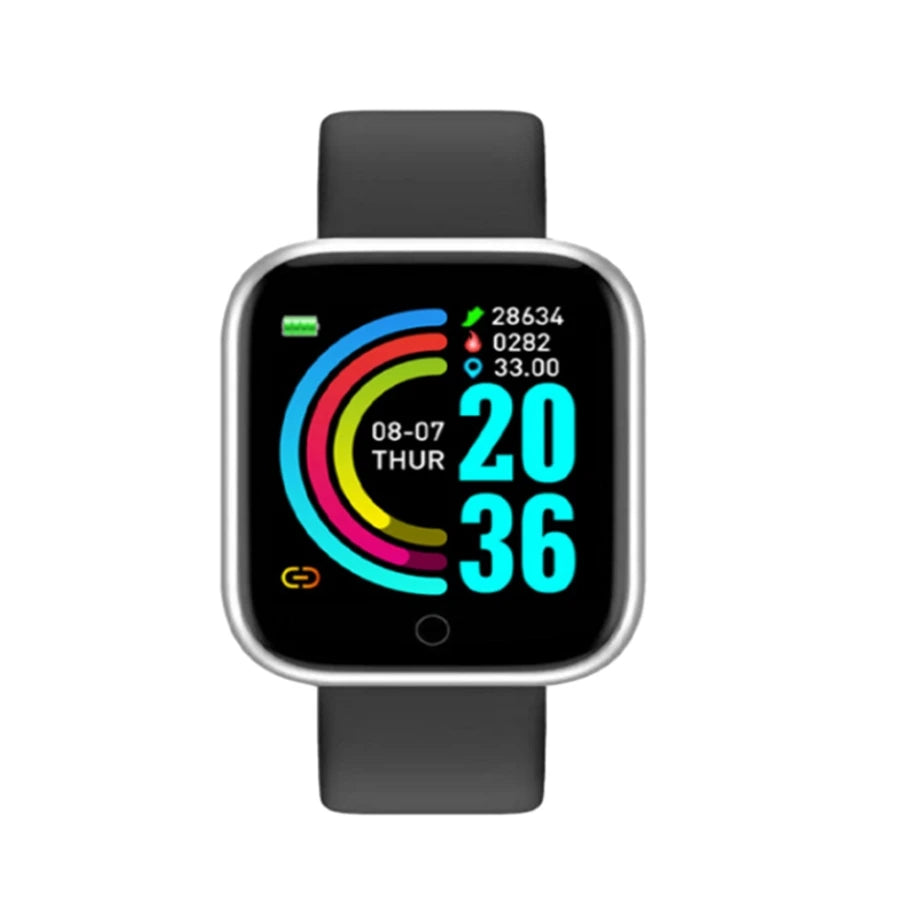 Sport Mode Smartwatches Multi-function Bracelet USB Plug-in Charging Women Fitness Men Smartwatch for Android Phone