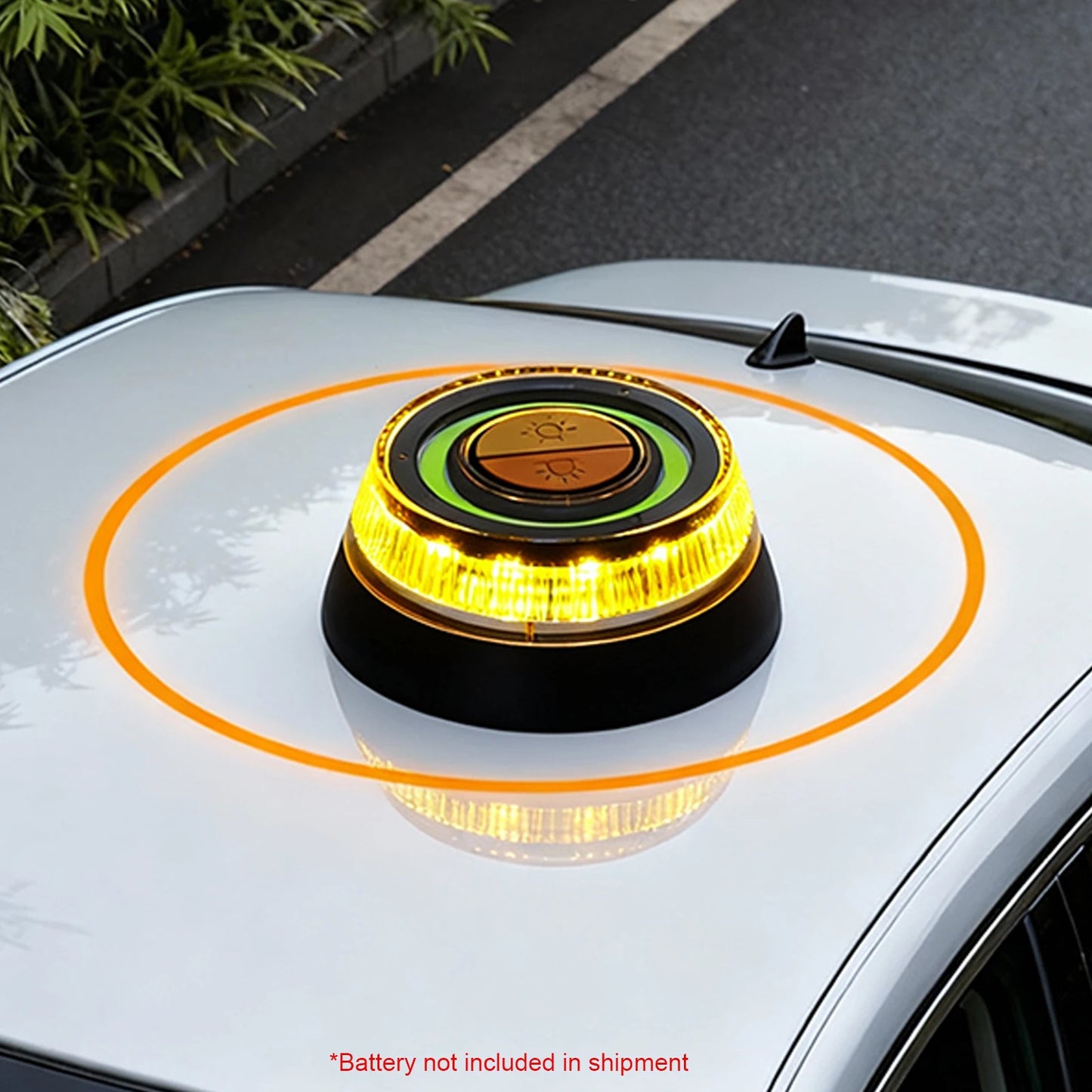 V16 lumière de sécurité de voiture voyant d'avertissement d'urgence pour véhicules motos remorque stroboscopique avertissement lampe de signalisation de sécurité balise