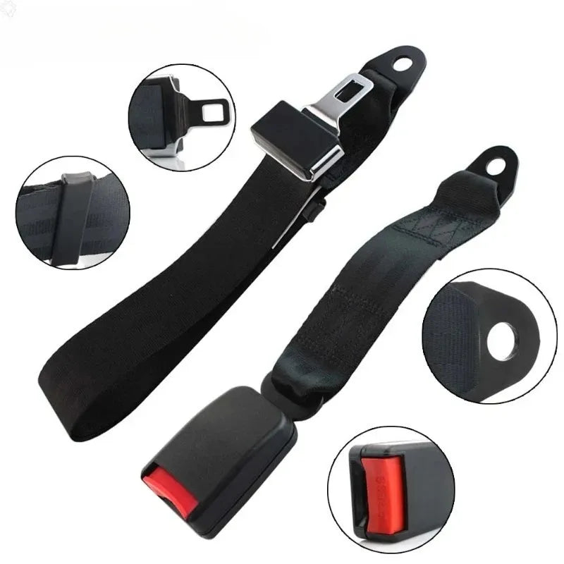 Cinturón de seguridad para coche, ajustable, para camión, conductor, accesorios de automóvil, cinturón de seguridad universal, 2 Puntos