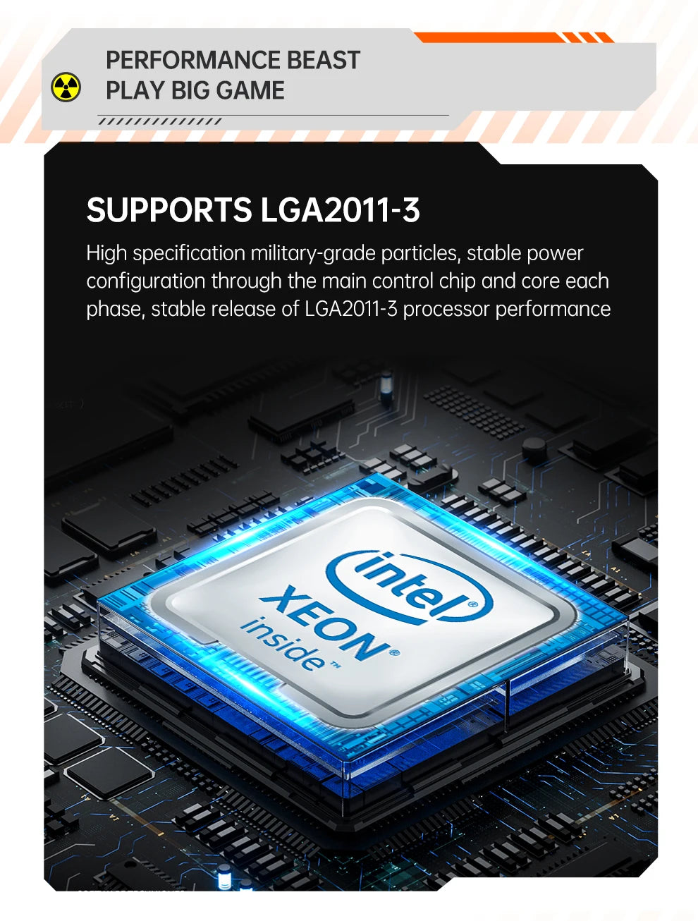 Carte mère QIYIDA X99 mATX LGA2011-3 — Xeon E5 V3/V4, DDR4 128 Go, M.2 NVMe/NGFF, SATA3, USB3.0