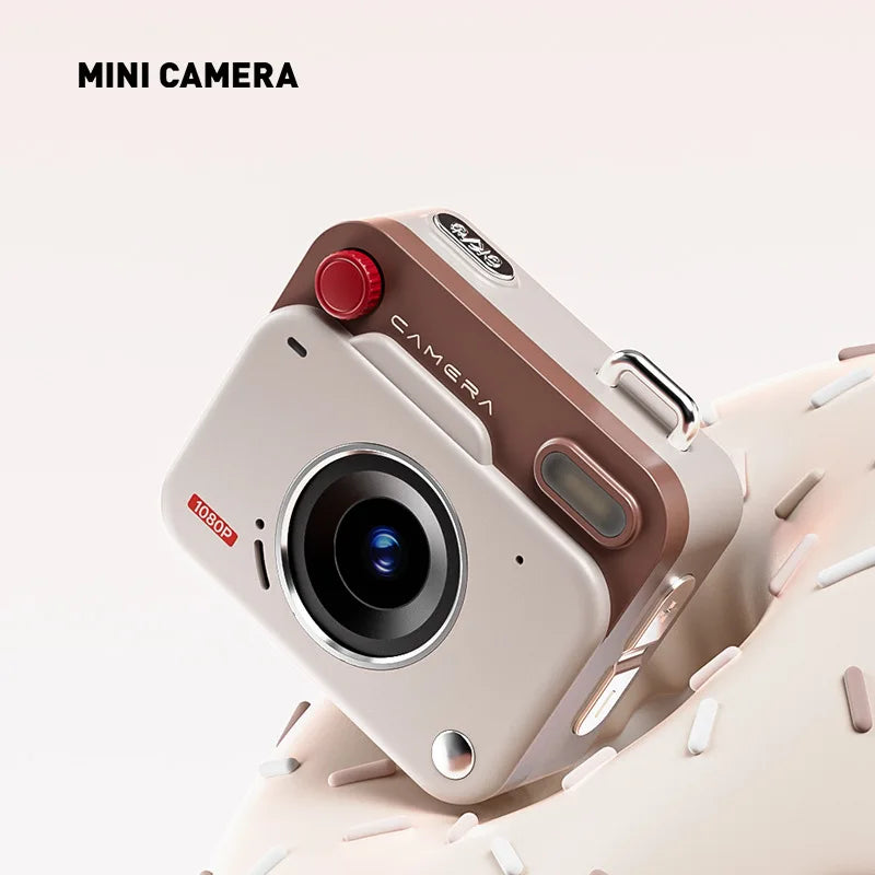 Nouveau CCD rétro Mini appareil photo numérique haute définition Pixel étudiant Campus photographie enregistrement petite taille facile à transporter appareil photo