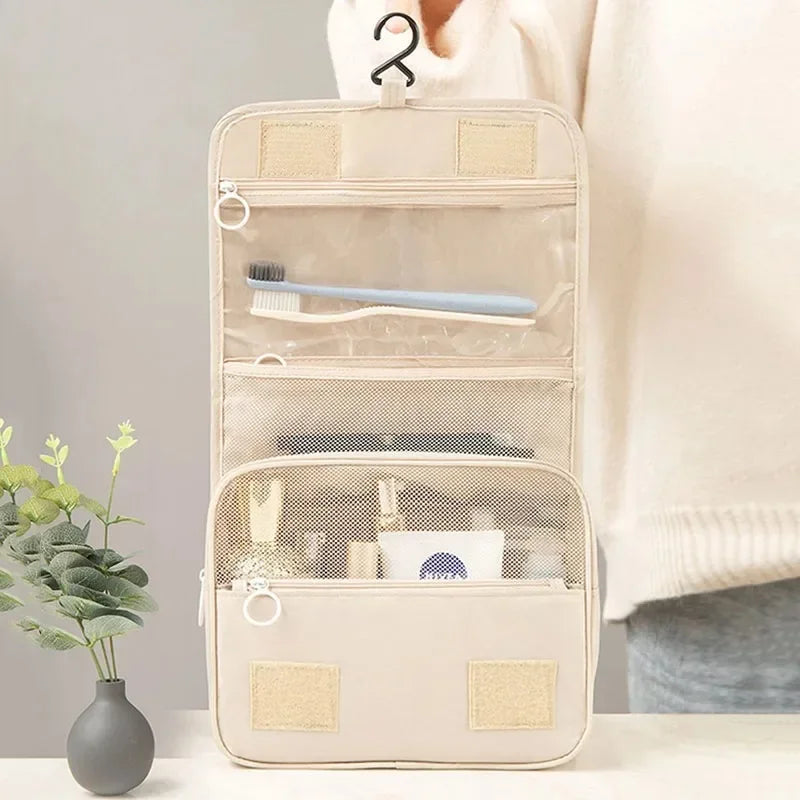 Sac de Maquillage Voyage — Nécessaire Salle de Bain Étanche Femme