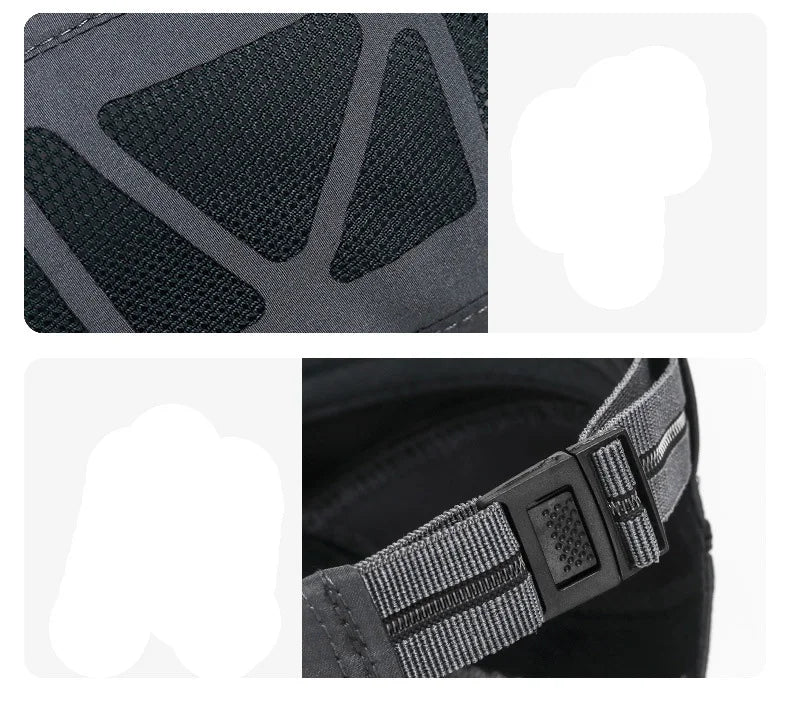 Chapeau de Sport Alphabet pour hommes, nouveau chapeau d'été en maille respirante, ombre à séchage rapide, casquette de protection solaire d'extérieur