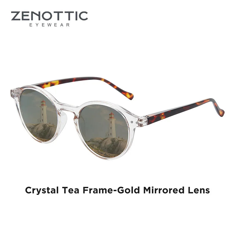 Lunettes de soleil polarisées circulaires rétro 2026 — petites rondes, UV400, vintage, hommes femmes