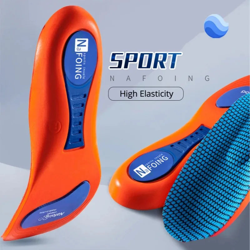 Semelles Orthopédiques EVA Sport — Absorption Chocs Course & Basket-Ball