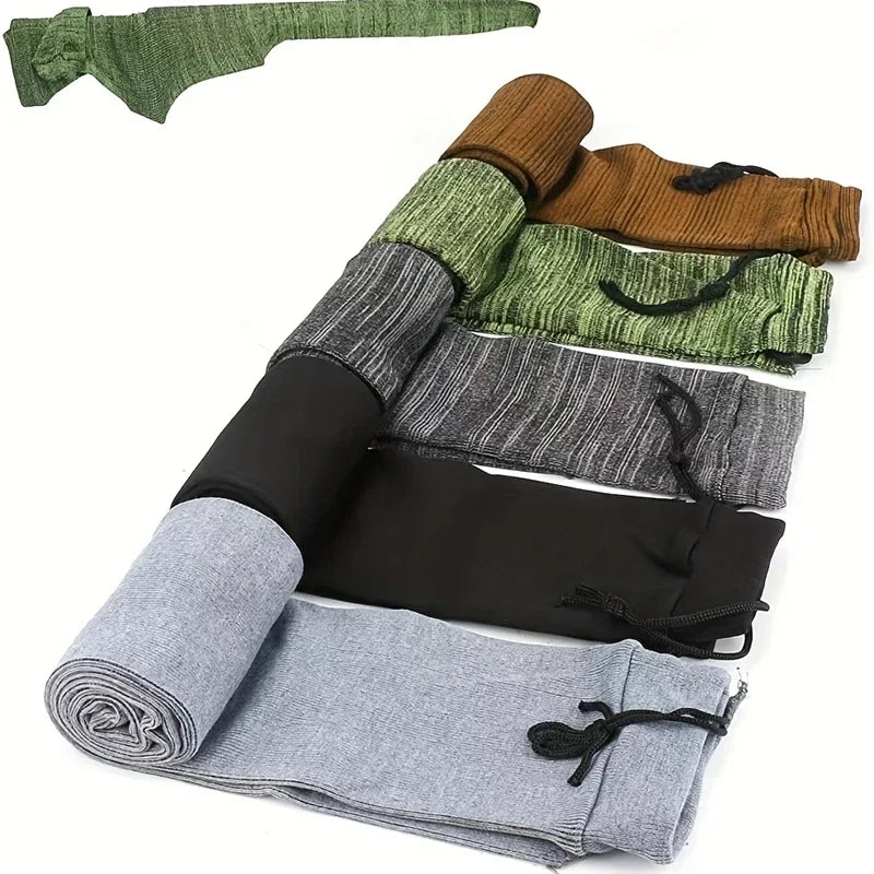Chaussette en polyester traitée au silicone pour fusil de chasse, housse de protection, sac de pêche, étui, manchon de tir, le plus récent