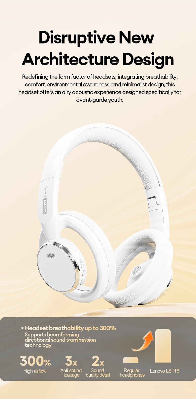 Casque gaming sans fil Bluetooth 6.0 — pliable, sport, micro HD, supra-auriculaire, cadeau