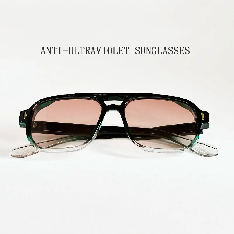 Men's vintage fashionable sunglasses, dropshipping, 2025