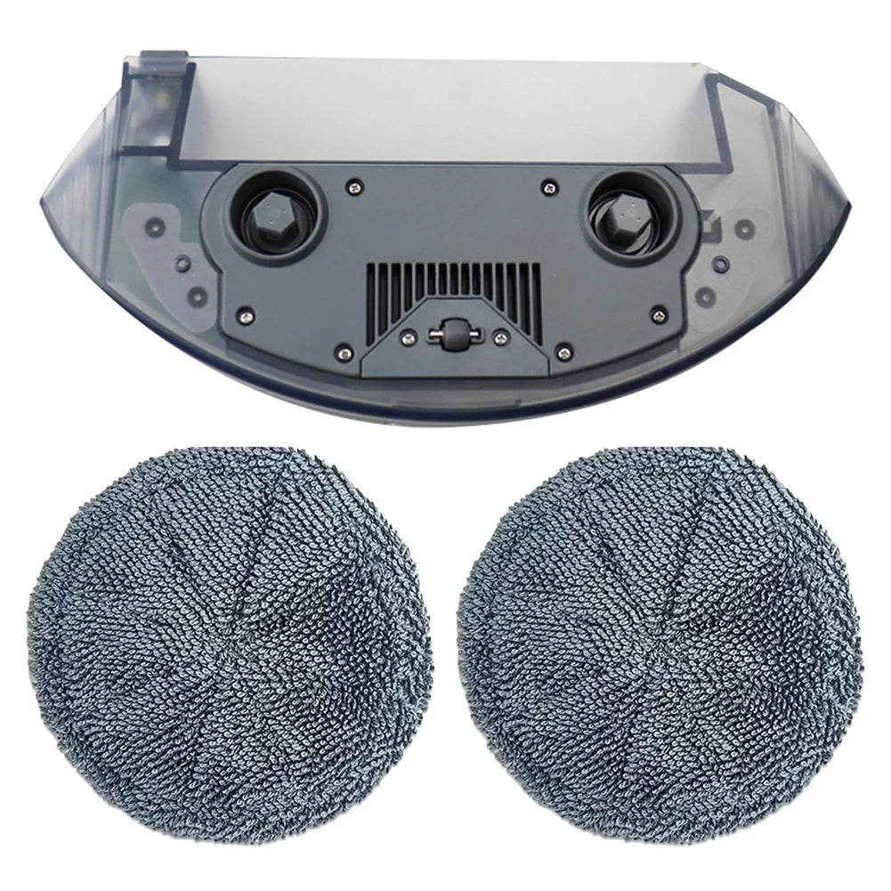 1 Water Tank and Cleaning Cloth Set for Ecovacs for Deebot N9+ / N9 / for Yeedi Mop Robot Vacuum Cleaner Mop Water Tank Accessories