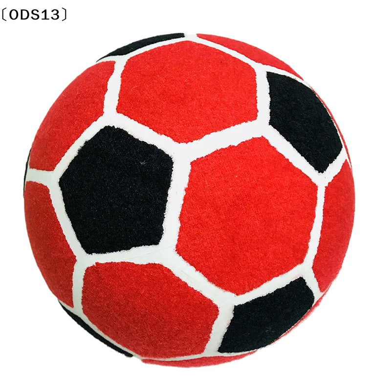 maveraODS13 balón de fútbol pegajoso para dardos de pie, dardos de fútbol, balón de fútbol de fieltro, para diana hinchable de fútbol al aire libre