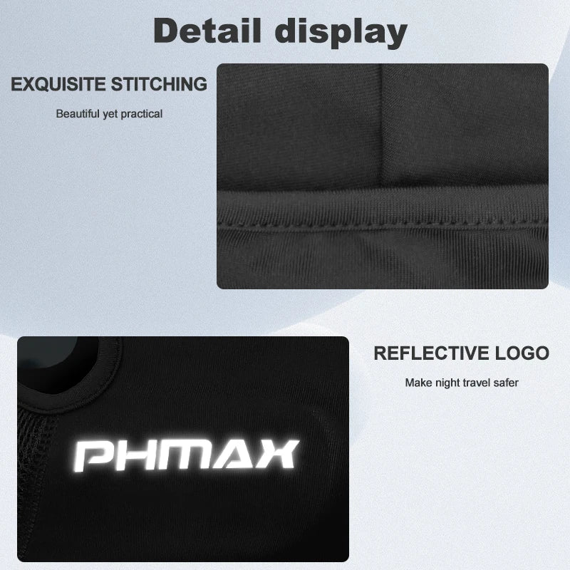 PHMAX Mascarilla de montar para motocicleta, protección contra el viento y el calor, transpirable, máscara facial completa, pasamontañas, sombrero, bufanda, gorra, moto, motociclista, gorra de viento