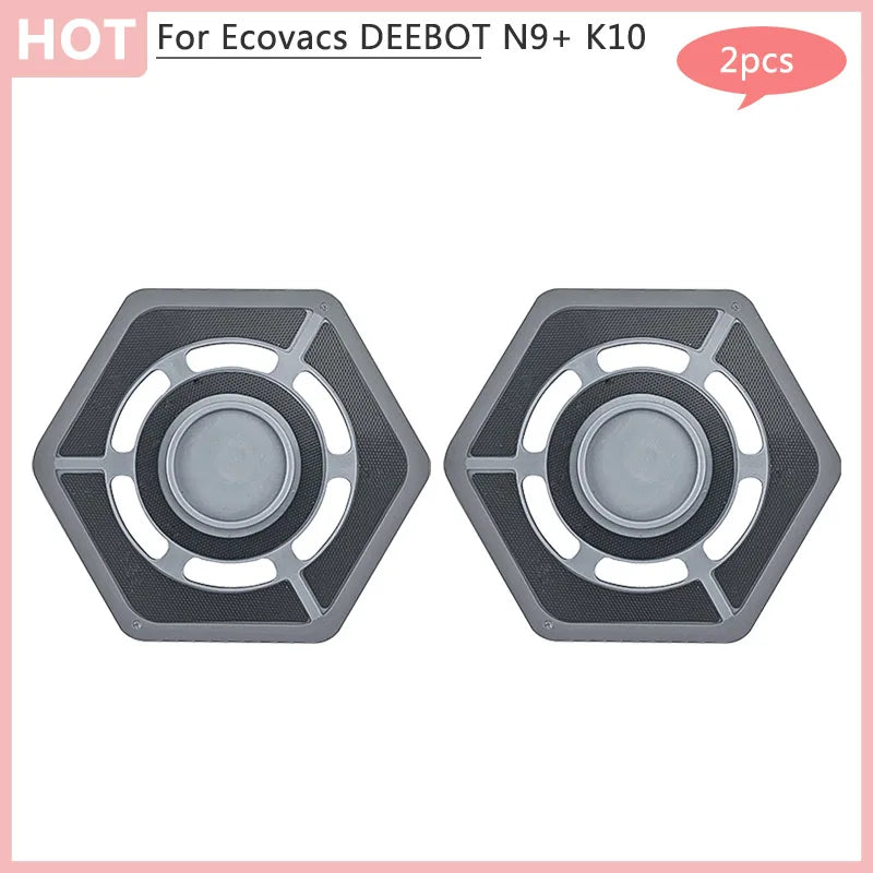 Main Brush Cover for Ecovacs DEEBOT N9 + K10 Yeedi Robot Vacuum Cleaner, Dust Box, Hepa Filter, Mop Cloth Module, Home Accessories