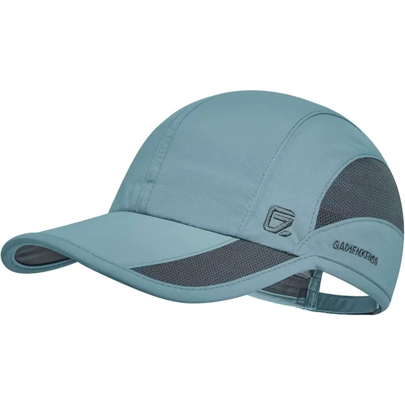 Casquette de sport unisexe à séchage rapide — réglable, légère, UPF 50+, course, randonnee, golf