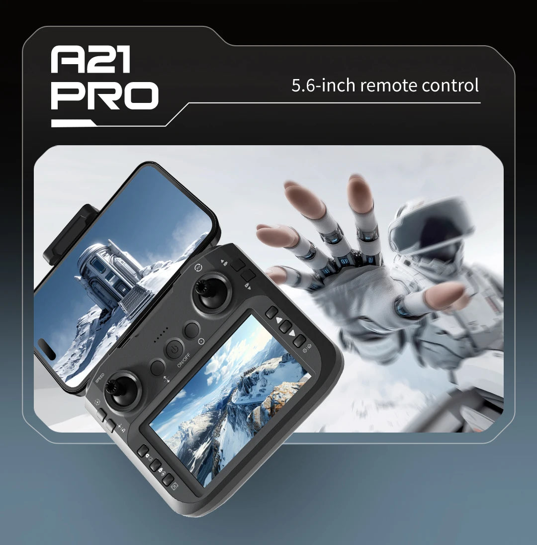 Drone Mini Lenovo A21Pro 8K GPS Profesional, Fotografía Aérea HD, Avión Teledirigido, Cámara HD 5G, Dron de Juguete UAV