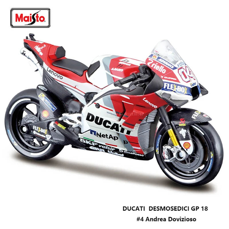 Modèle réduit moto GP 1:18 — champion 2023, alliage moulé, collection, cadeau jouet