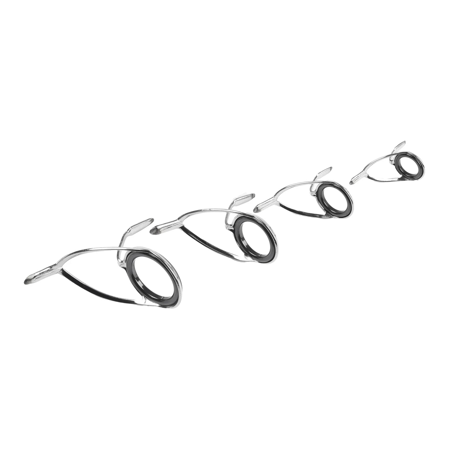 Kit de 9 anneaux de guidage de canne à pêche en acier inoxydable pour réparation et remplacement – Outils de pêche
