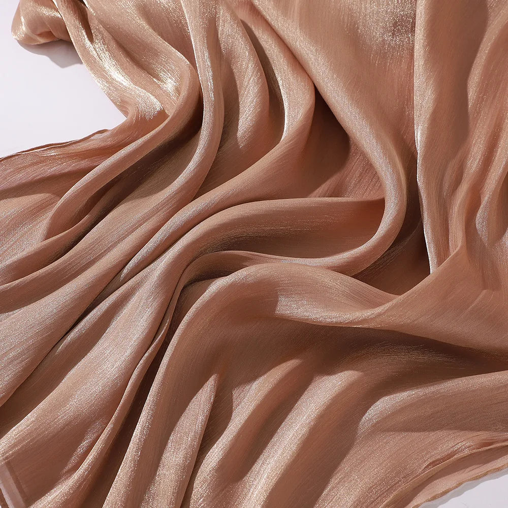 Hijabs en mousseline de soie de qualité supérieure pour femmes, voile turban doux et long, écharpes musulmanes, châles Hijab, couvre-chef Islam, accessoires Ramadan