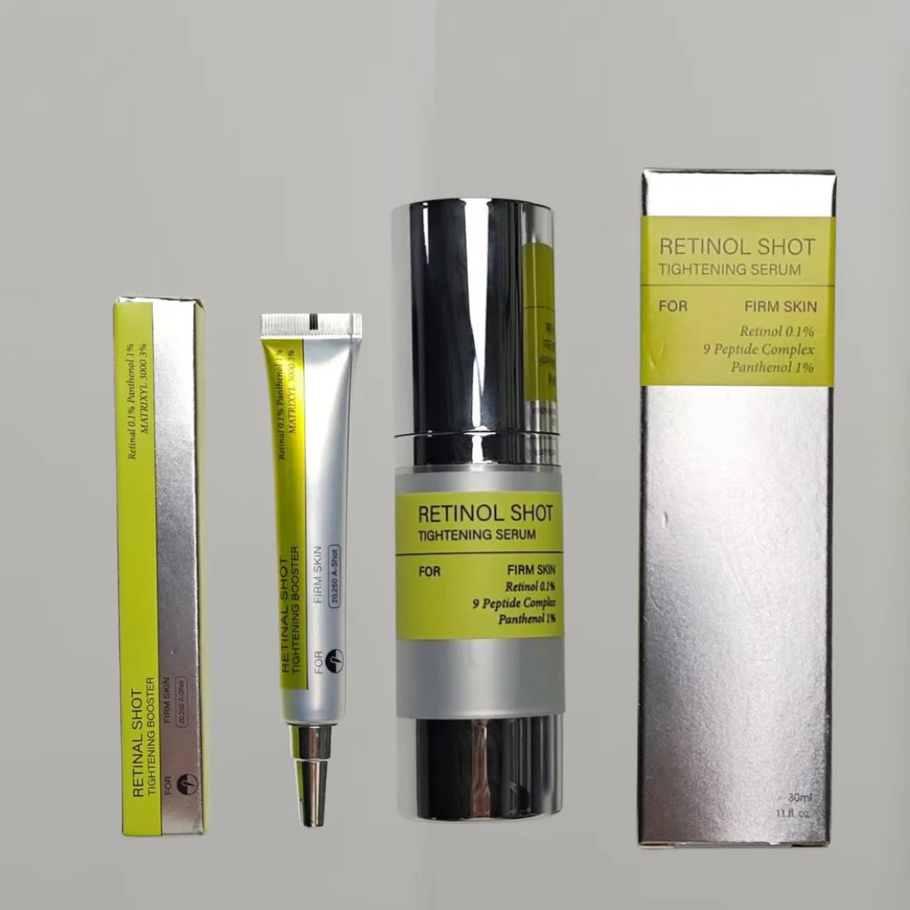 Korean Vita A Retinol Shot Firming Booster Tightening Enhancer Moisturizing Pore Shrinking Dark Circles Repair Serum Skincare