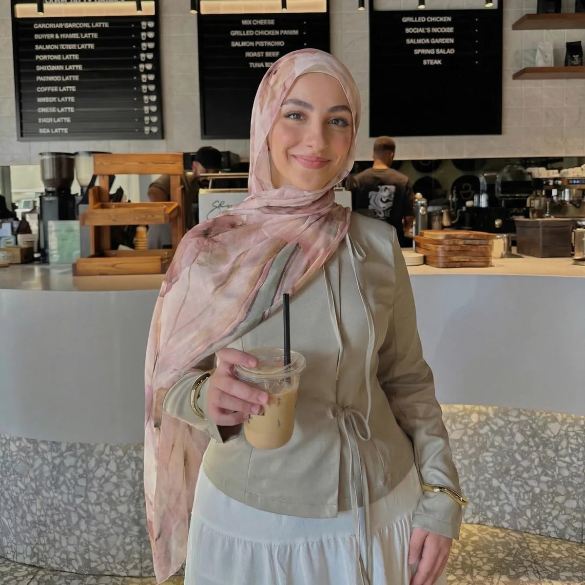 Nouveaux hijabs imprimés au design moderne, foulards pour femmes en aquarelle de qualité supérieure, écharpes douces, châles adaptés aux accessoires quotidiens pour abaya, voiles pour femmes