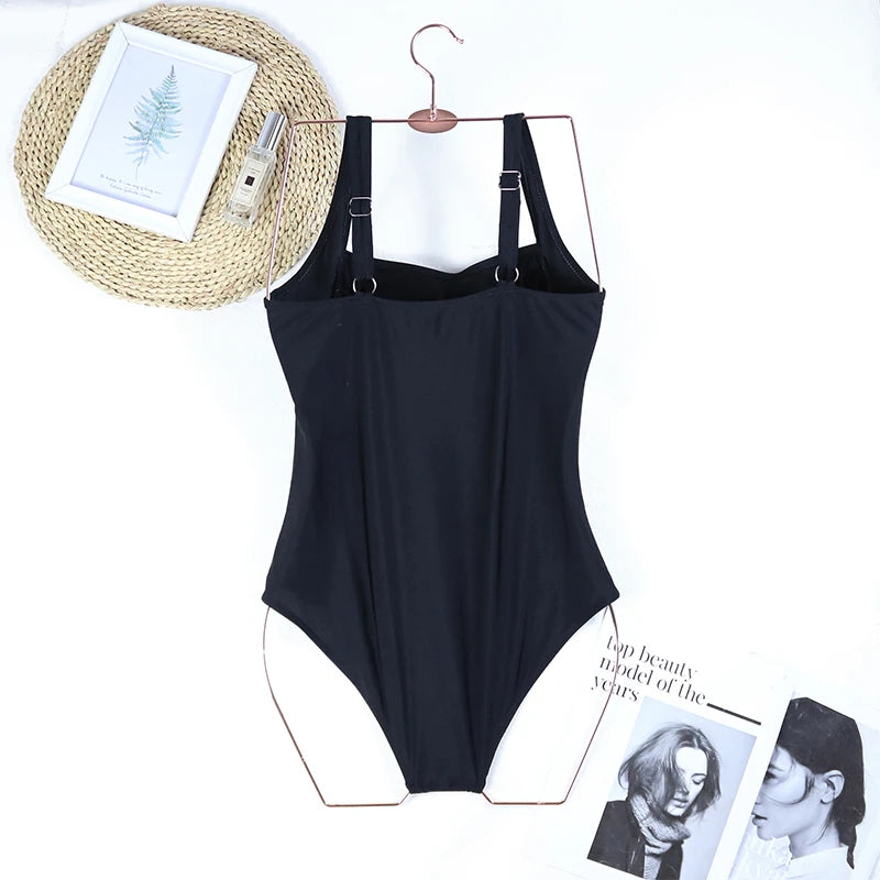 Maillot de bain une pièce Sexy pour femmes, Push Up, grande taille, contrôle du ventre, Monokini, vêtements de plage, Vintage, 2024